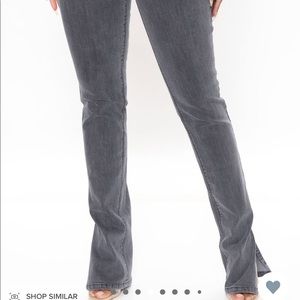 Soho side split jeans